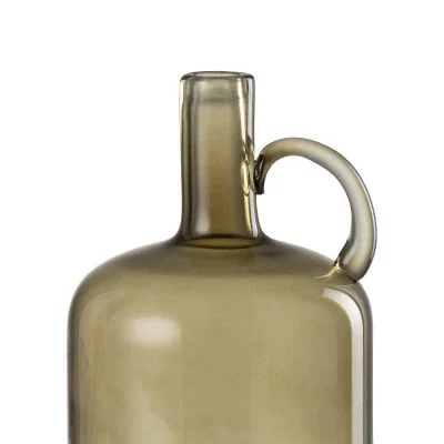 Vase 1 Anse Verre Vert